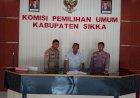 Pengecekan-Personil-Piket-di-Kantor-Bawaslu-dan-KPUD-Kabupaten-Sikka