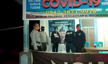 Cek-Posko-Siaga-Covid-19,-Bhabinkamtibmas-Desa-Egon-Sambangi-Desa-Binaan