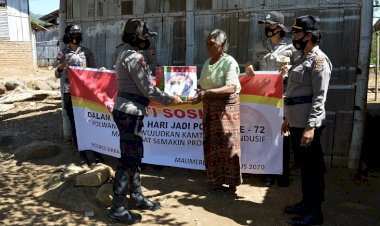 Sambut-Hari-Jadi-Polwan-Ke-72,-Srikandi-Polres-Sikka-Bagikan-Sembako