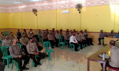 Persiapan-Pelaksanaan-BKO-Pilkada-2020,-Kapolres-Sikka-Sampaikan-Pesan-Ini-Kepada-Anggotanya