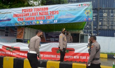 Pastikan-Kesiapsiagaan-Petugas,-Kapolres-Lakukan-Pengecekan-Pos-Pengamanan-dan-Pos-Pelayanan-Ops-Lilin-Turangga-2020
