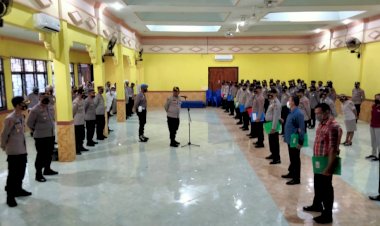 Pimpin-Apel-Pagi,-Kapolres-Sampaikan-Hal-Ini