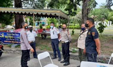 Pastikan-Kesiapsiagaan-Petugas,-Wakapolres-Lakukan-Pengecekan-Pos-Ops-Ketupat-Ranakah-2021