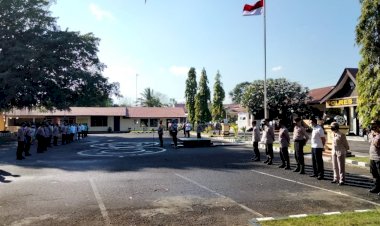 Pimpin-Apel-Pagi,-Kapolres-:-Tetap-Semangat-dan-Jaga-Kesehatan