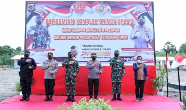 Resmikan-Pembangunan-Komplek-Brimob-Presisi,-Kapolri-Ingatkan-Pentingnya-Sinergitas-TNI-Polri 
