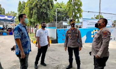 Vaksinasi-Serentak-Indonesia,-Polres-Sikka-menggandeng-PT-PLN-UP3--Flores-Bagian-Timur