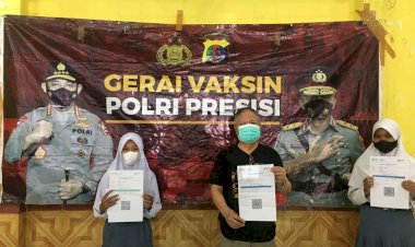 Gerai-Vaksin-Polri-Presisi-Jenis-Sinovac,-Moderna,-Pfiser-dan-Astra-Zaneca-Covid-19-Dosis-Pertama,-Kedua-dan-Ketiga-(Boster)