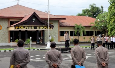 Pimpin-Apel-Pagi,-Kapolres-Tekankan-Hal-Ini