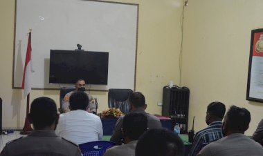 Pimpin-Rapat-Bersama-Perwira-Penanggungjawab-Alkom-HT,-Kapolres-Tegaskan-Hal-Ini