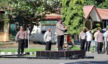 Pimpin-Apel-Perdana,-Wakapolres-Tekankan-Hal-Ini
