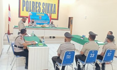 Sie-Propam-Polres-Sikka-Lakukan-Sidang-Disiplin-Terhadap-3-Orang-Personilnya