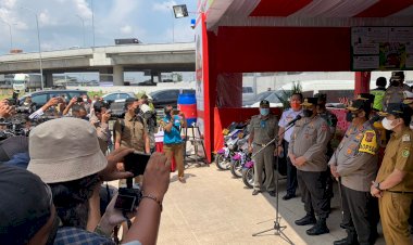 Tinjau-Pos-Pam,-Polri-Paparkan-Upaya-Wujudkan-Mudik-Aman-dan-Sehat
