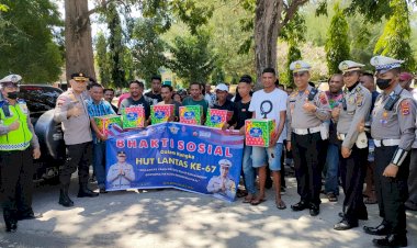 Menyongsong-Hut-Lantas-Ke-67,-Polres-Sikka-Gelar-Baksos