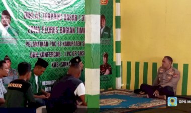 Pererat-Tali-Silaturahmi,-Kapolres-Sikka-Berkunjung-Ke-Para-Tokoh-Pemuda-Ansor-Sikka.