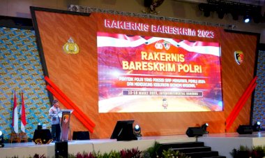 Arahan-Tegas-Kapolri-di-Rakernis-Bareskrim-Polri
