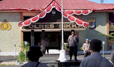 Kapolres-Sikka-Pimpin-Apel-Pagi-Tegaskan-Personil-Hindari-Narkoba-Dan-Judi-Dalam-Bentuk-Apapun