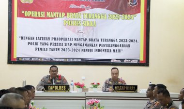 Kapolres-Sikka-AKBP-Hardi-Dinata,-S.I.K.,-M.M.,-Pimpin-Pembukaan-Latihan-Pra-Operasi-Mantap-Brata-Turangga-2023-2024