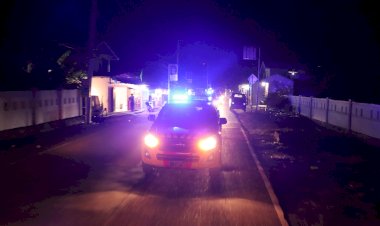 Operasi-Mantap-Brata,-Polres-Sikka-Laksanakan-Patroli-Malam-Skala-Besar
