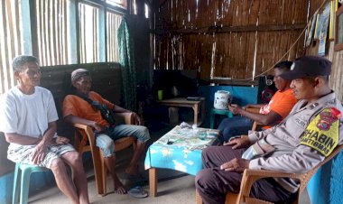 Bhabinkamtibmas-PosPol-Mego,-Maksimalkan-Sambang-Warga-Jelang-Pemilu-2024