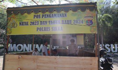 Hari-Pertama-Operasi-Lilin,-Personil-Tempati-Pos-Pengamanan,-Pos-Pelayanan,-dan-Pos-Terpadu