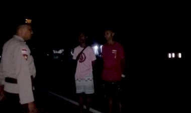 Piket-Jaga-Polsek-Waigete-Gelar-Patroli-Rutin-untuk-Jaga-Ketertiban-Umum