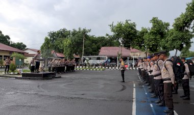 Polres-Sikka-kerahkan-342-personel-amankan-TPS-Pemilu-2024