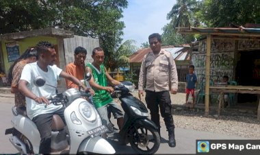 Untuk-Menjaga-Ketertiban-Hukum-Masyarakat-Polsek-Bola-Intens-Berpatroli.