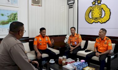 Kunjungan-Kepala-Kantor-SAR-Maumere-ke-Kapolres-Sikka:-Memperkuat-Kerjasama-Instansi-Terkait