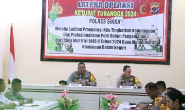 Polres-Sikka-Gelar-Pelatihan-Pra-Operasi-Ketupat-Turangga-2024-untuk-Pengamanan-Idul-Fitri