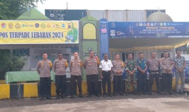 Kapolres-Sikka-Lakukan-Pengecekan-Pos-Terpadu-di-Pelabuhan-Lorens-Say-Maumere