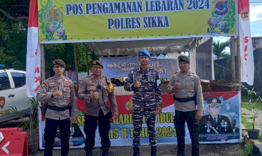 Sinergitas-TNI-Polri-Dalam-Operasi-Ketupat-Turangga-2024-di-Wilayah-Hukum-Polres-Sikka