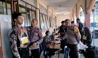 Kasiwas-Intensifkan-Pengawasan-Penerimaan-Terpadu-Anggota-Polri-T.A.-2024-di-Polres-Sikka