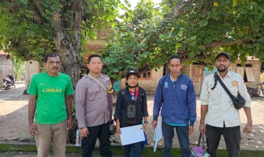 Babinkamtibmas-Desa-Reruwairere-Bersama-Dinas-Kesehatan-dan-Linmas-Gelar-Kegiatan-Vaksinasi-dan-Himbauan-Kamtibmas