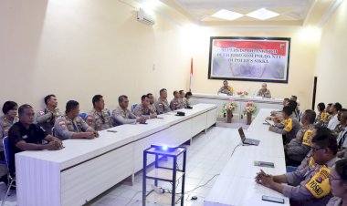Lakukan-Supervisi,-Biro-SDM-Polda-NTT-Kunjungi-Polres-Sikka