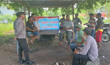 Bertajuk-Jumat-Curhat,-Sat-Binmas-Polres-Sikka-Bersama-Warga-Bahas-Situasi-Kamtibmas