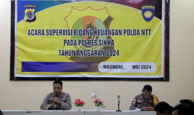 Tingkatkan-Pengelolaan-Keuangan,-Polres-Sikka-Terima-Kunjungan-Tim-Supervisi-Keuangan-Bidkeu-Polda-NTT