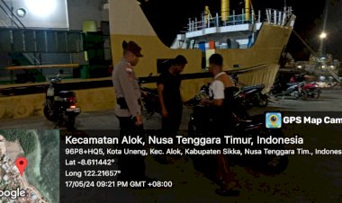 KEGIATAN-PATROLI-RUTIN -OLEH-PIKET-POSPOL-KPPP-LAUT-POLSEK-ALOK-POLRES-SIKKA.