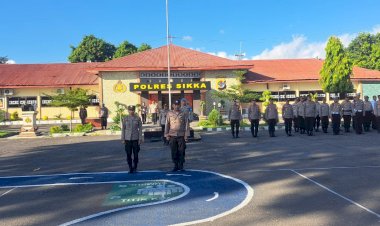 Pengucapan-Tribrata-dan-Catur-Prasetya,-Pedoma-Hidup-dan-Pedoman-Kerja-Anggota-Polri