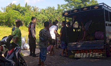 Jaga-Sitkamtibmas,-Kanit-Samapta-Polsek-Kewapante-Laksanakan-Patroli-Rutin