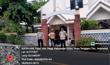 KEGIATAN-PATROLI-DAN-PENGAMANAN-IBADAH-MISA-HARI-MINGGU-DI-PAROKI-SALIB-SUCI-MAULOO-MENJAGA-KEAMANAN