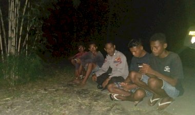 Kanit-Samapta-Polsek-Kewapante-Laksanakan-Patroli-Rutin-Jaga-Kamtibmas