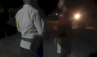 Piket-SPKT-II-Polsek-Waigete-Laksanakan-Patroli-Jaga-Kamtibmas-Tetap-Kondusif