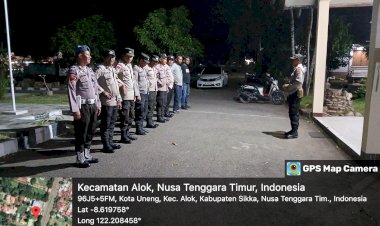 Kegiatan-Pemeliharaan-Kamtibmas-KRYD-Perayaan-Komuni-Suci-Pertama-di-Polsek-Alok