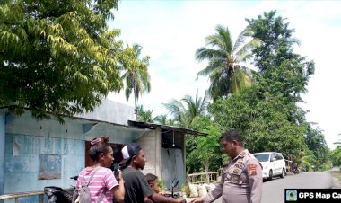 Ciptakan-Kamtibmas-Yang-Kondusif-:-Polsek-Bola-Laksanakan-Patroli-Rutin-di-Wilayah-Hukumnya