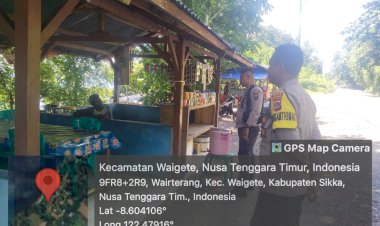 KEGIATAN-PATROLI-OLEH-PIKET-JAGA-POLSEK-WAIGETE---POLRES-SIKKA