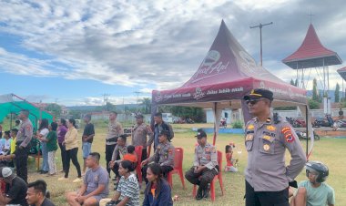 PERSONIL-POLRES-SIKKA-LAKSANAKAN-PENGAMANAN-TURNAMEN-SEPAK-BOLA-USIA-22-ASKAB-SIKKA-TAHUN-2024