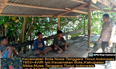 Untuk-Menjaga-Keamanan-Wilayah-Polsek-Bola-Laksanakan-Patroli-Rutin