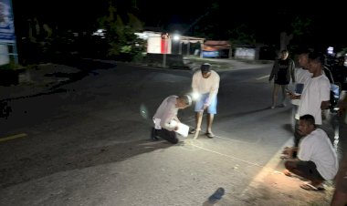 Unit-Laka-Sat.Lantas-Polres-Sikka-Cepat-Tangani-Laka-Lantas-di-Pertigaan-Wairkoja-Kewanpante