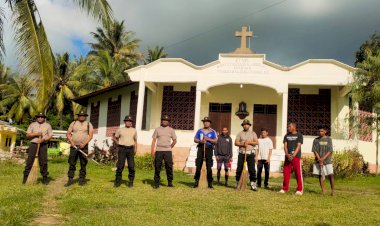 POLSEK-PAGA-GELAR-KEGIATAN-BHAKTI-RELIGI-DI-WILAYAH--HUKUM-KECAMATAN-PAGA