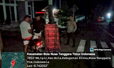 Polsek-Bola-Polres-Sikka-Laksanakan-Patroli-Rutin-Jaga-Keamanan-Warga
